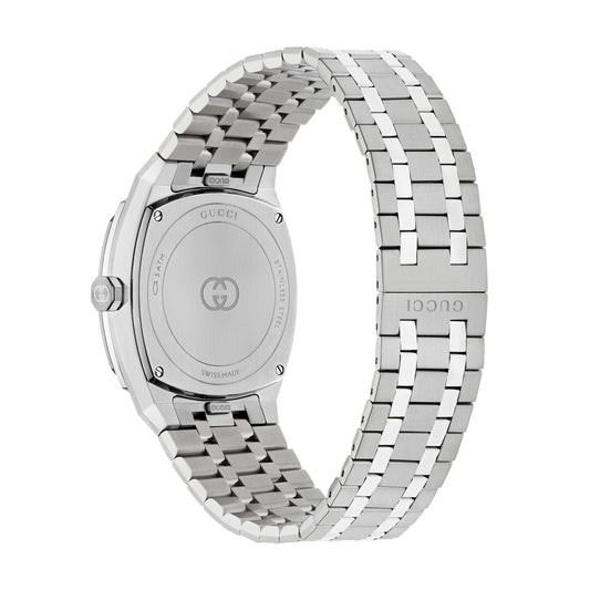 25H 36MM Black Dial GUCCI Mens Watch