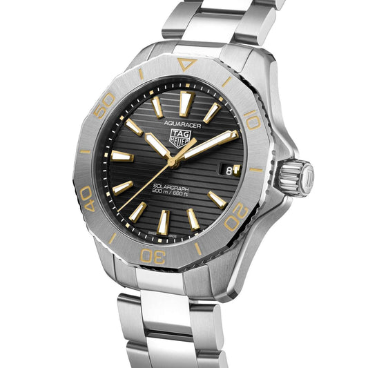 Limited Edition Aquaracer Professional 200 Solargraph 40mm Stainless Steel Watch