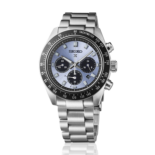Prospex 'Crystal Trophy' Speedtimer Solar Chronograph 41.4mm Mens Watch