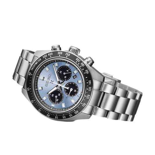Prospex 'Crystal Trophy' Speedtimer Solar Chronograph 41.4mm Mens Watch