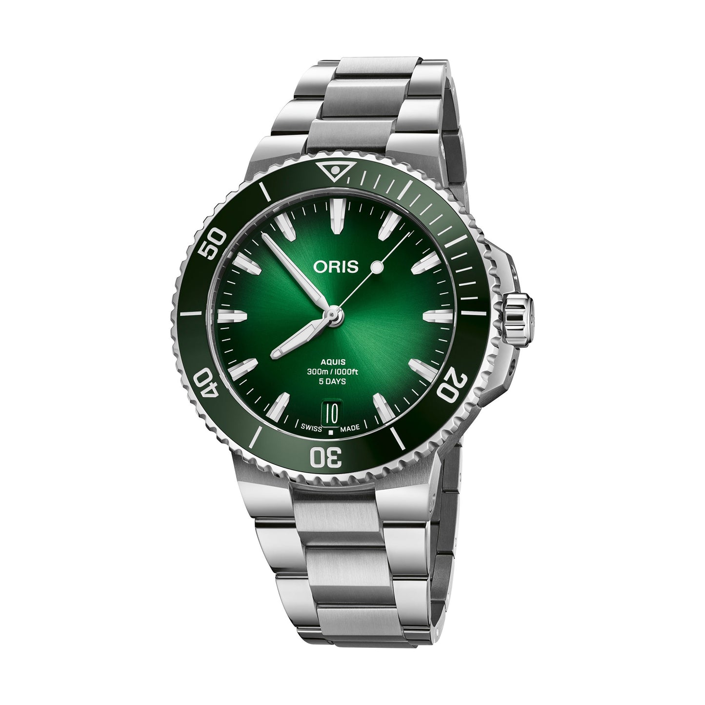 Oris Aquis Date Calibre 400 43.5mm Green