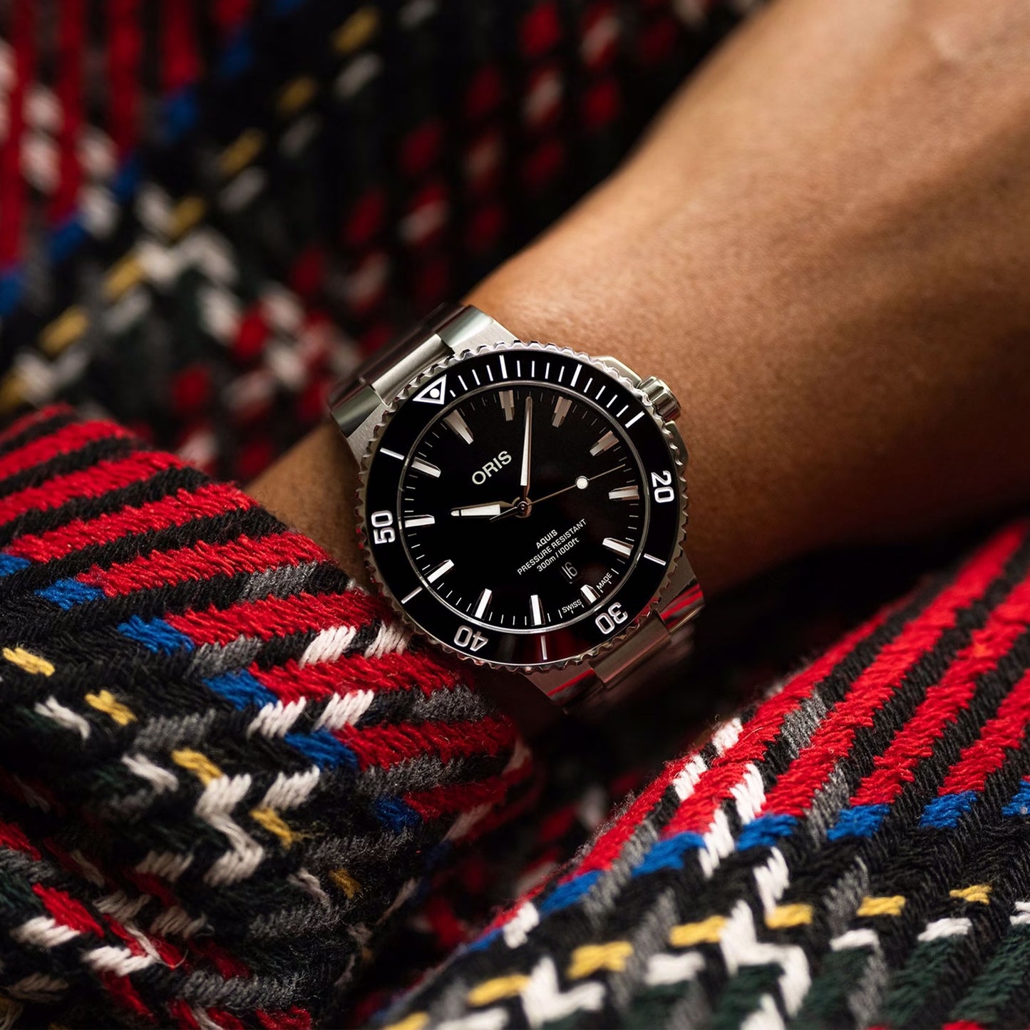 Oris Aquis Date 43.5mm Black