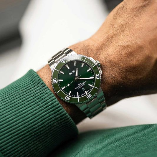 Oris Aquis Date Green 43.5mm