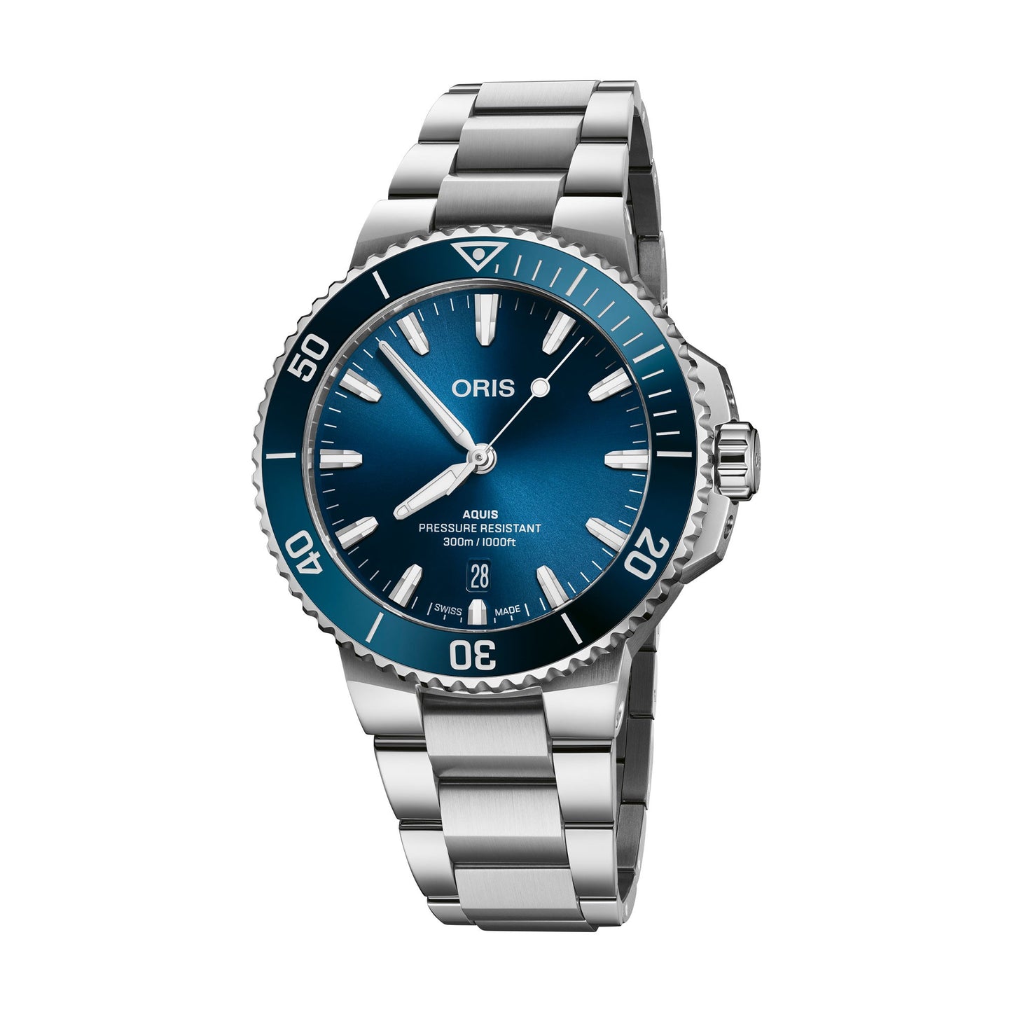 Oris Aquis Date 41.5mm Blue