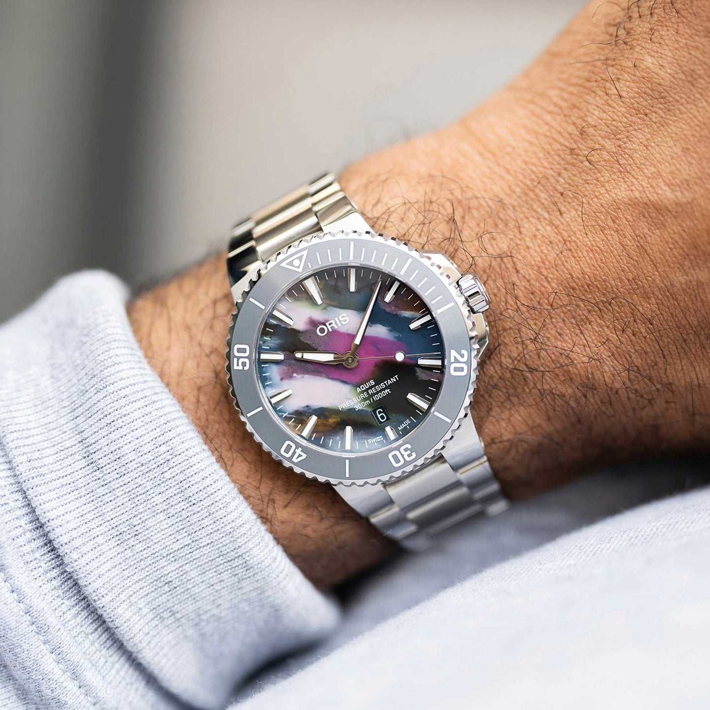 The Oris Aquis Date 41.5mm Upcycle