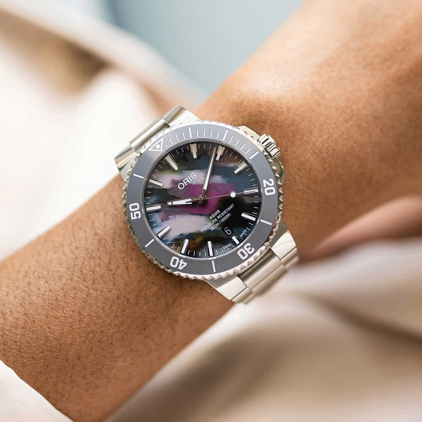The Oris Aquis Date 41.5mm Upcycle