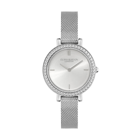Caviar beaded bezel watch