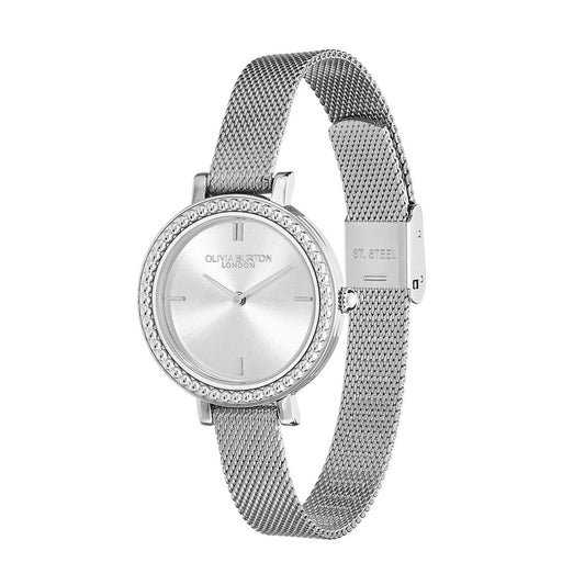 Caviar beaded bezel watch