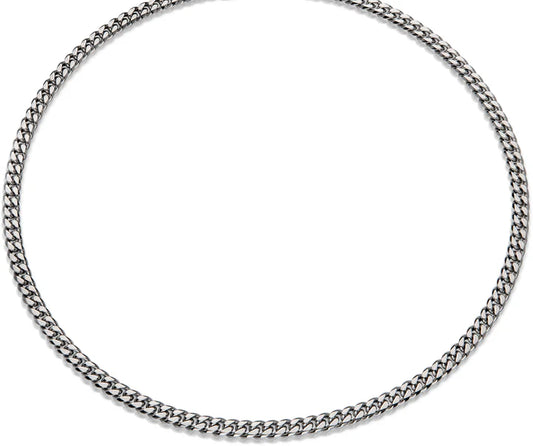 Stainless Steel Curb 60cm Chain Necklace