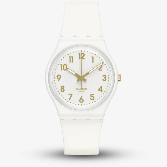 White Bishop Swatch Watch