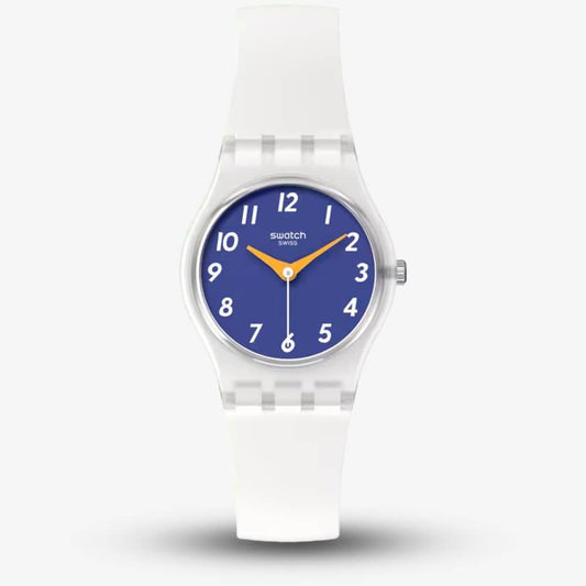 The Gold Within You White Swatch Watch