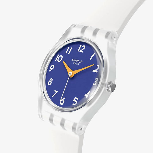 The Gold Within You White Swatch Watch