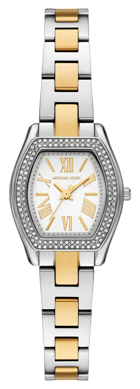 Two Tone with Sparkle Quartz Stainless Steel Watch