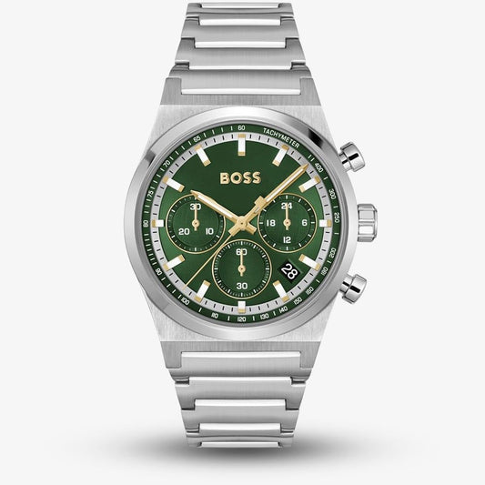 Candor 41mm Stainless Steel Gents BOSS Watch