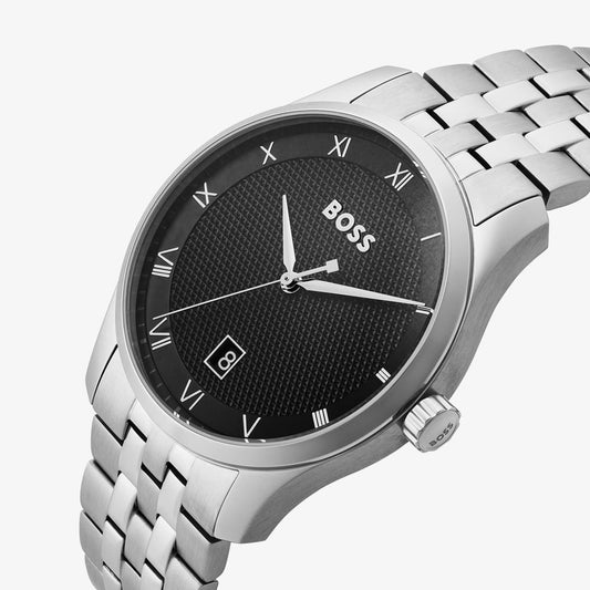 Boss Principle 41mm Men's Watch and Cardholder Gift Set