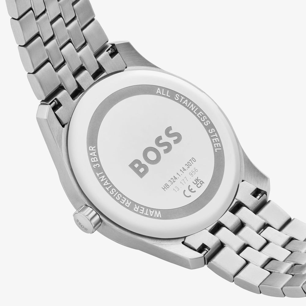 Boss Principle 41mm Men's Watch and Cardholder Gift Set