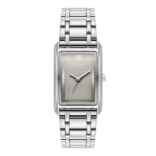 Classic 23mm Grove Dove Grey & Silver Bracelet Watch
