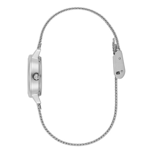 Classic 23mm Mini Primrose & Silver Mesh Watch
