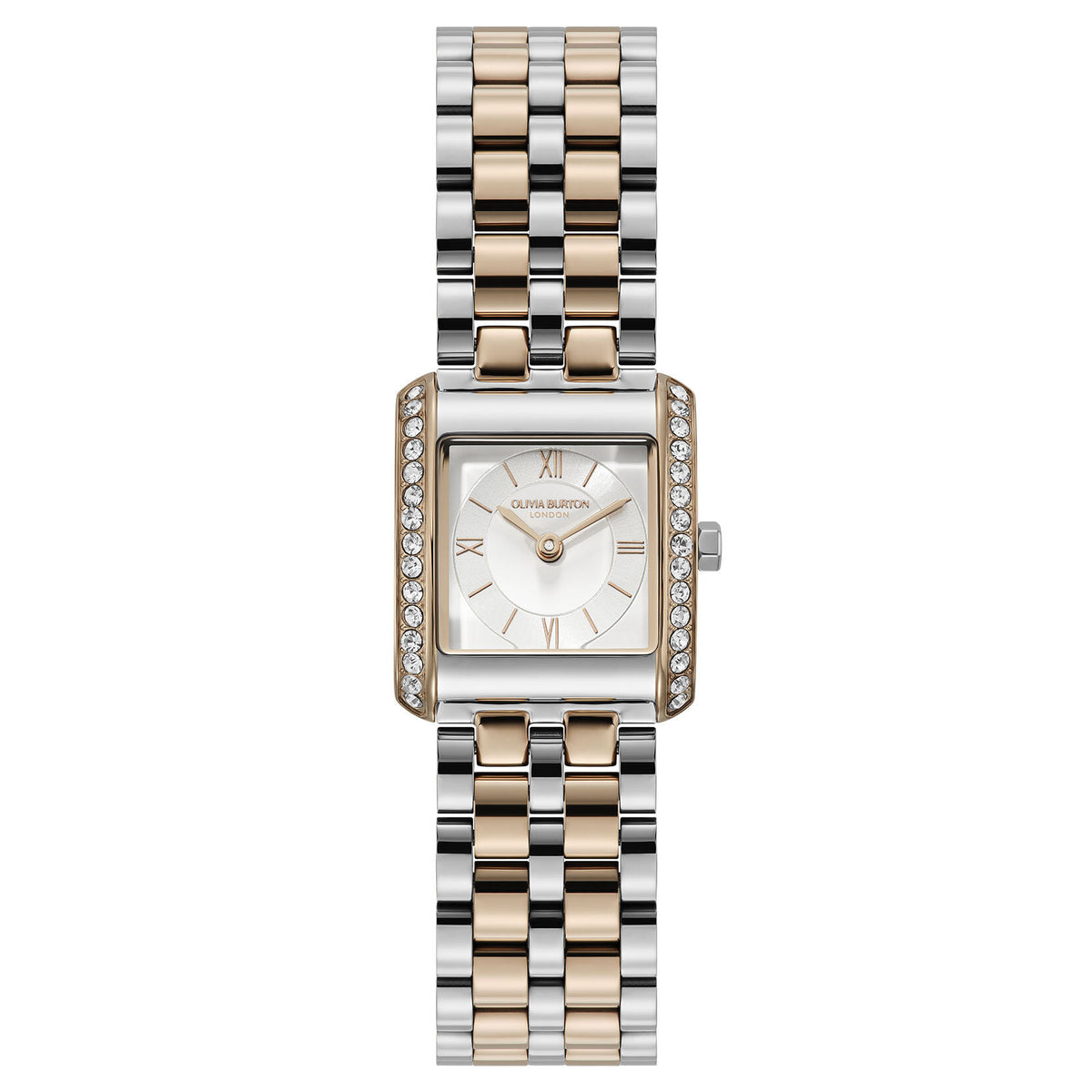 21mm Berkley White & Two Tone Bracelet Watch