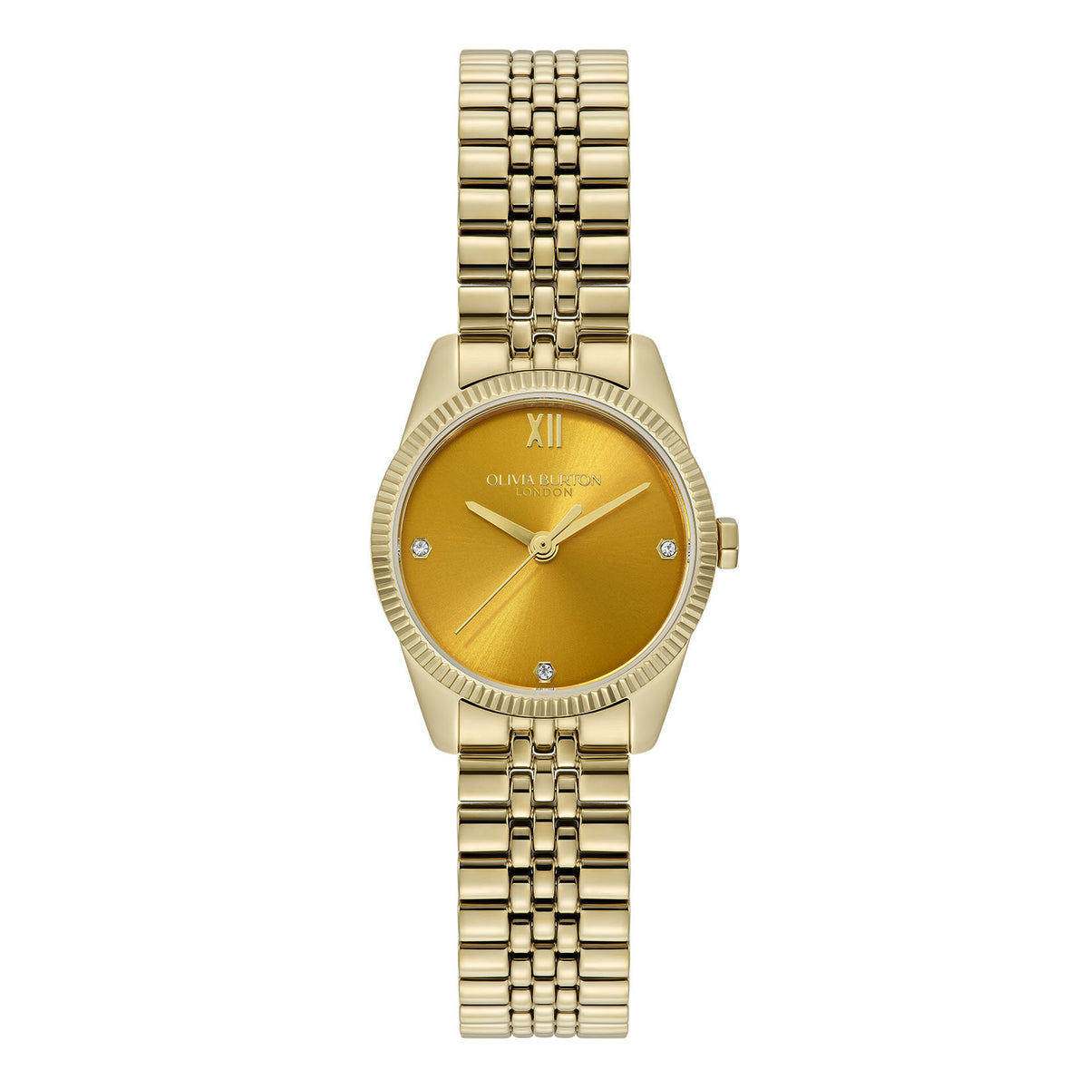 25mm Highbury Golden Hour & Gold Bracelet Watch
