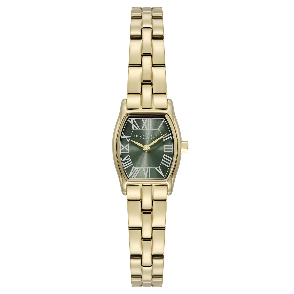18mm Cambridge Forest Green & Gold Bracelet Watch