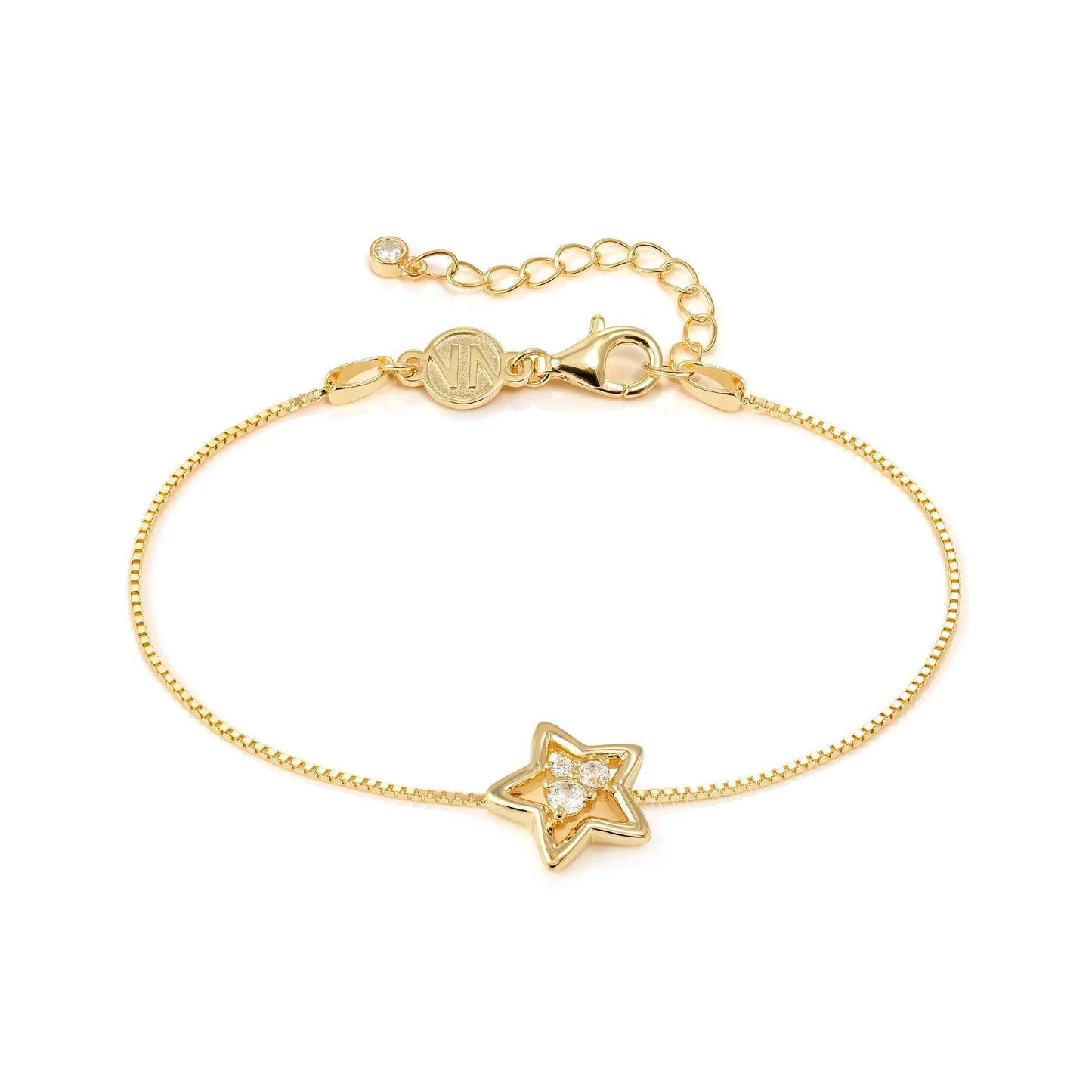 Dream Beats Bracelet with Cubic Zirconia Star