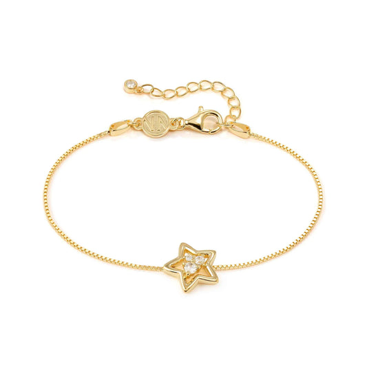 Dream Beats Bracelet with Cubic Zirconia Star