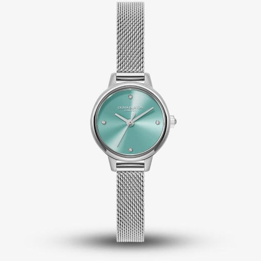 Ladies Mini Classic Green Dial Watch