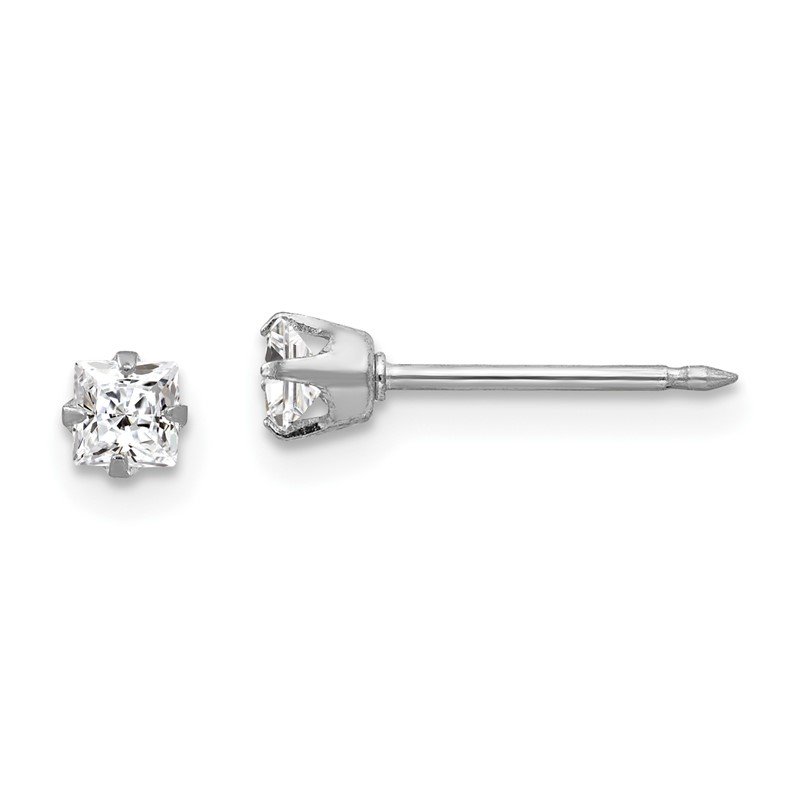 255E WG 3mm Square CZ