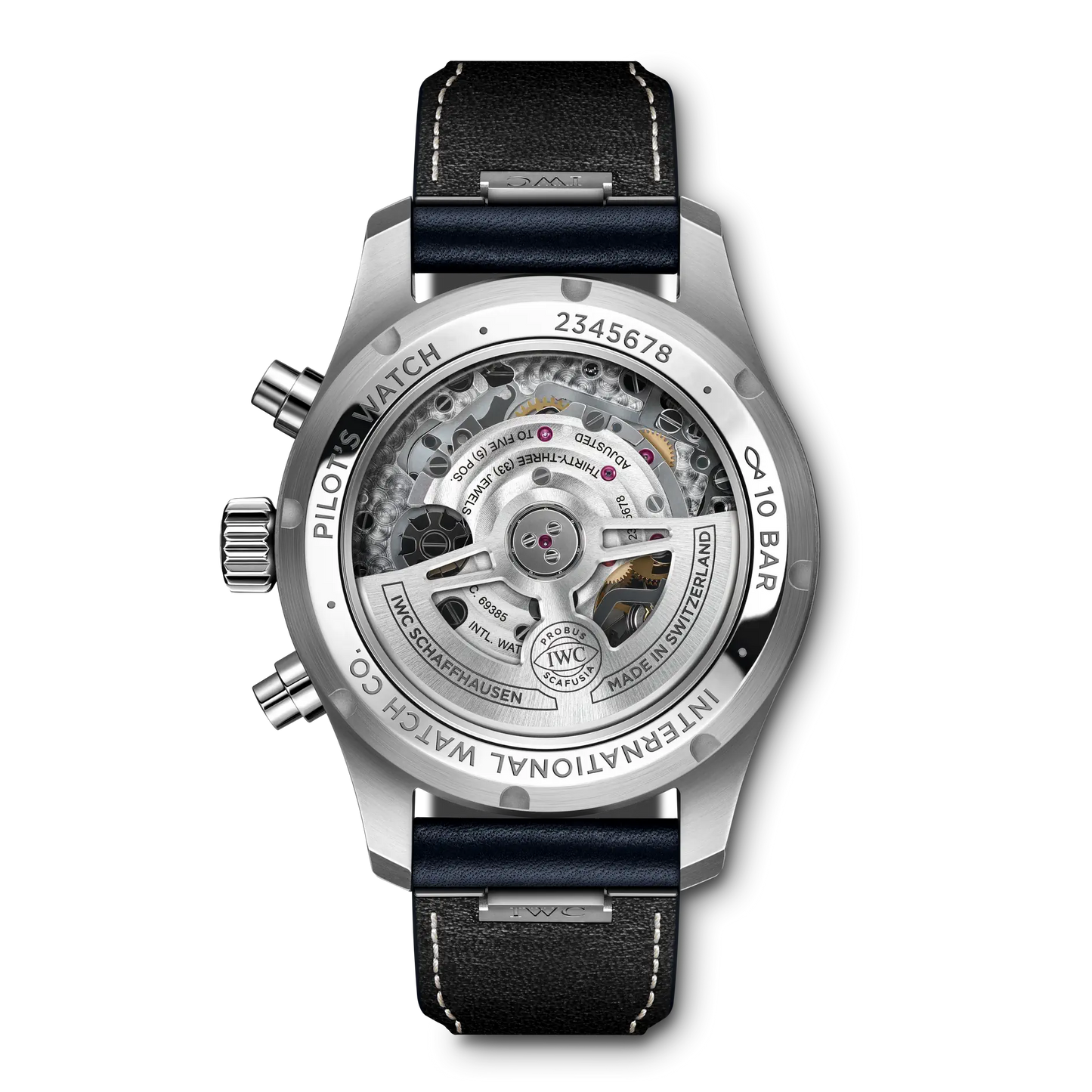 Pilot’s Watch Chronograph 41mm Leather Strap Watch