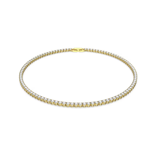 Timeless Tennis Cubic Zirconia White Necklace