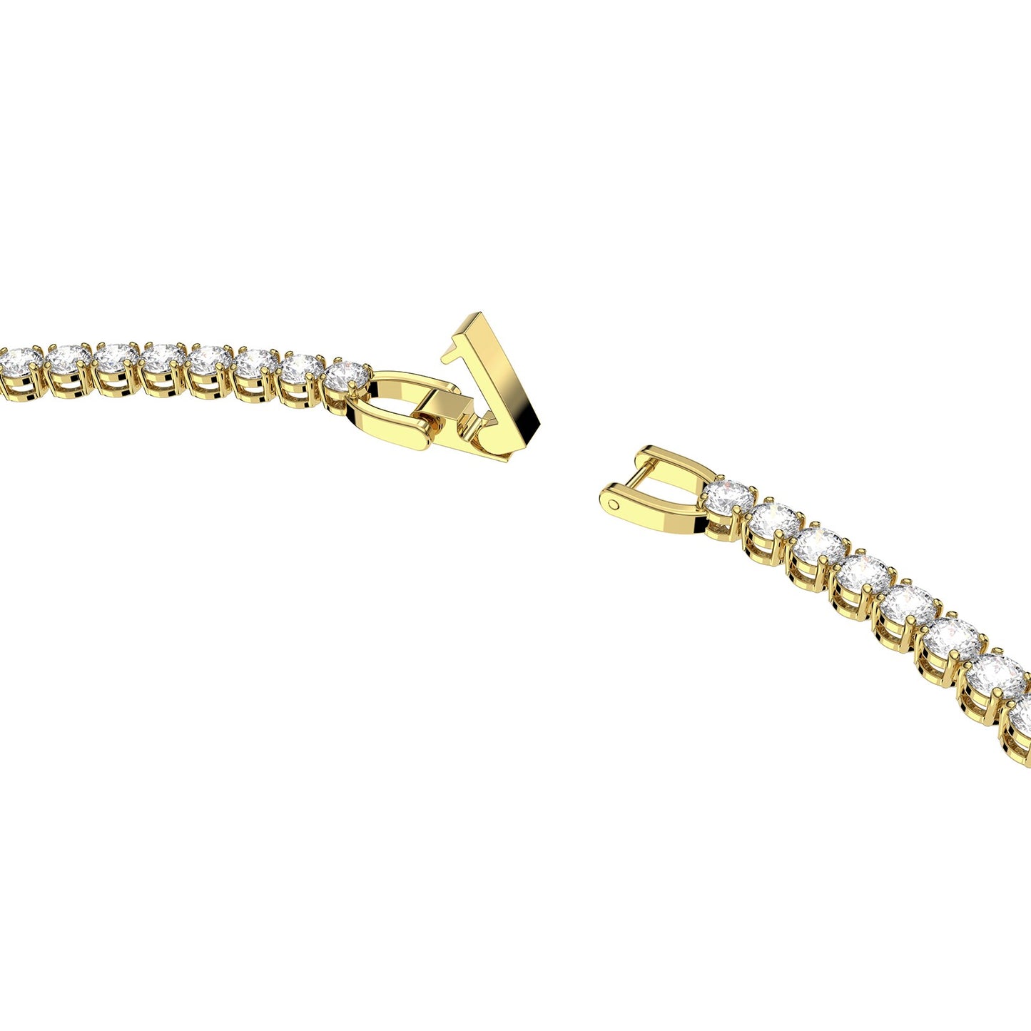 Timeless Tennis Cubic Zirconia White Necklace