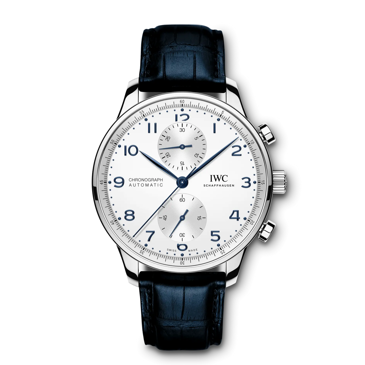 Portugieser Chronograph 41mm Leather Strap Watch
