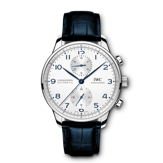 Portugieser Chronograph 41mm Leather Strap Watch