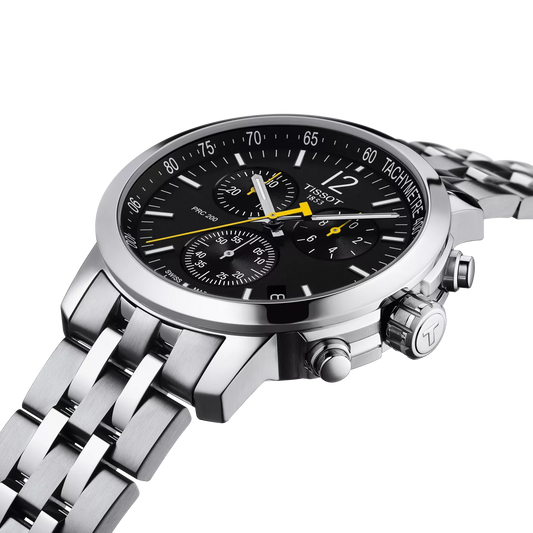 PRC 200 Chronograph Quartz | 43mm Stainless Steel Black Dial