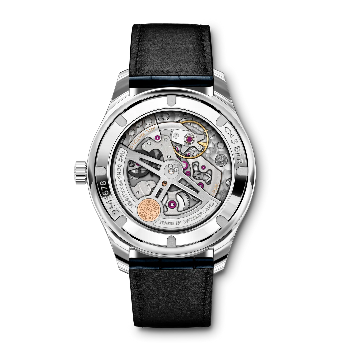 Portugieser 40mm Leather Strap Watch