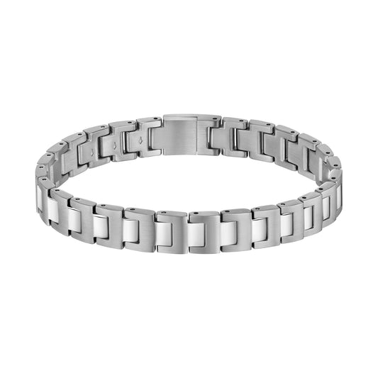 Gents Candor Stainless Steel Link Bracelet