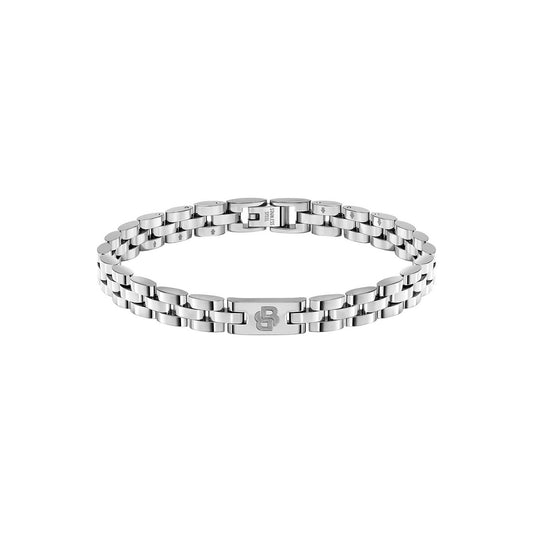 Archer Stainless Steel Bracelet with Double B Monogram