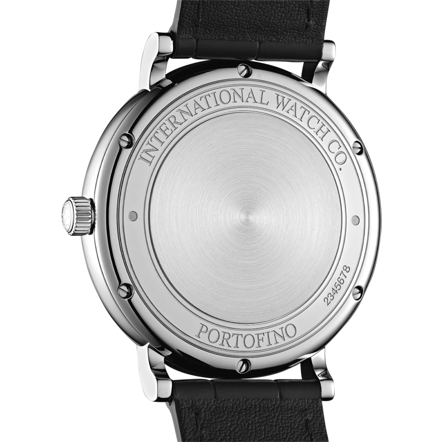 Portofino Automatic 40mm Leather Strap Watch