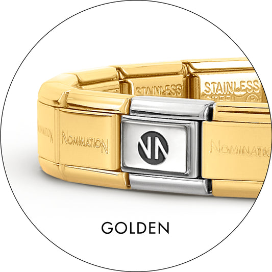 Nomination Classic Gold Starter Bracelet * MUST BE PURCHASED WITH CHARM *