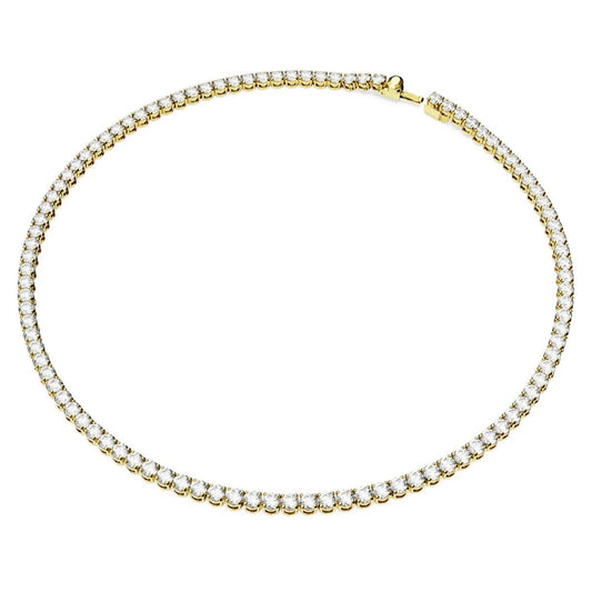 Matrix Cubic Zirconia Tennis Necklace