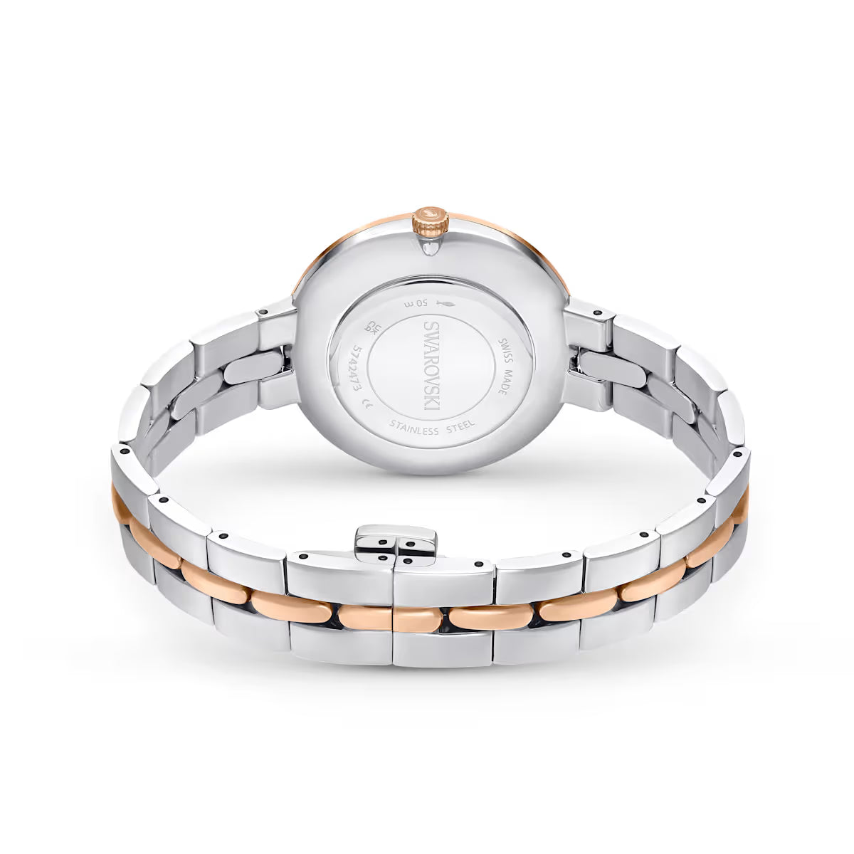 Cosmopolitan watch, Swiss Made, Metal bracelet, Silver tone, Mixed metal finish