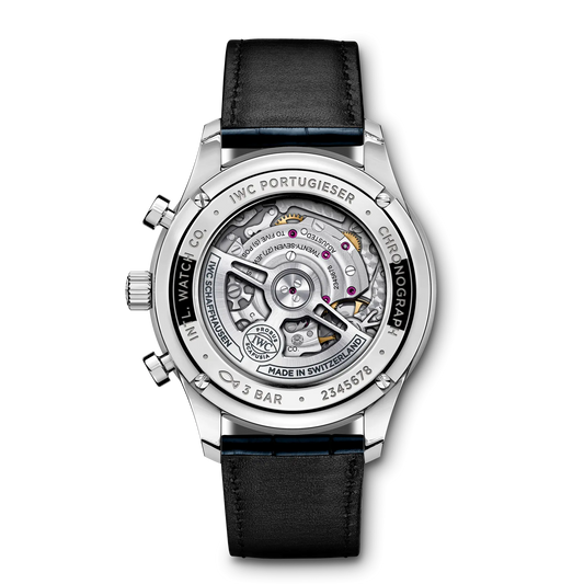 Portugieser Chronograph 41mm Leather Strap Watch