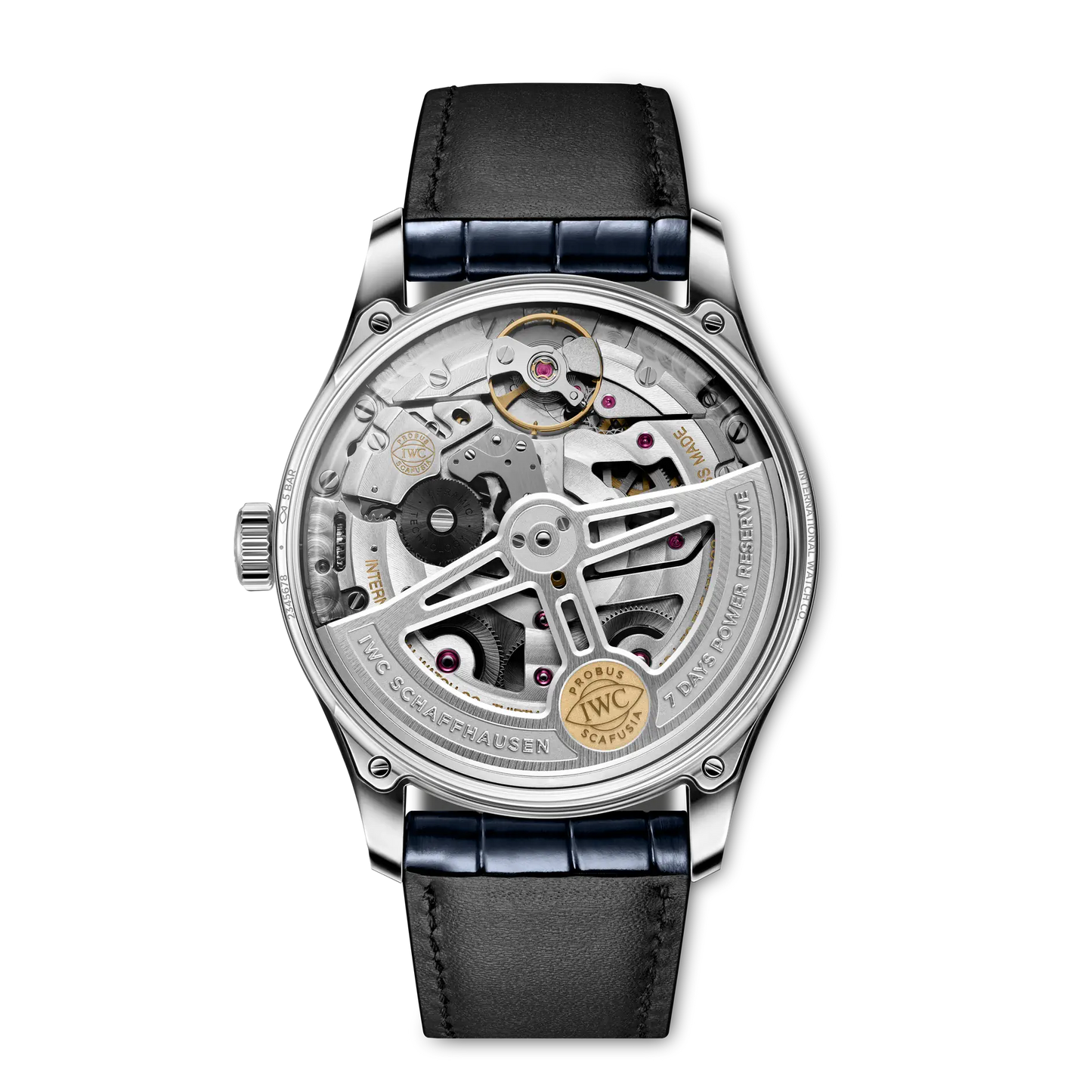 Portugieser Automatic 42 Leather Strap Watch