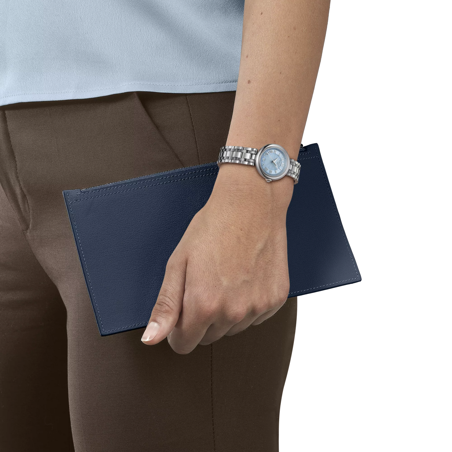 Bellissima Small | 26mm Stainless Steel Blue Dial