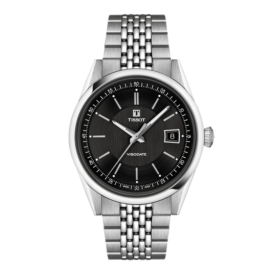 Visodate 39mm Stainless Steel Automatic Watch