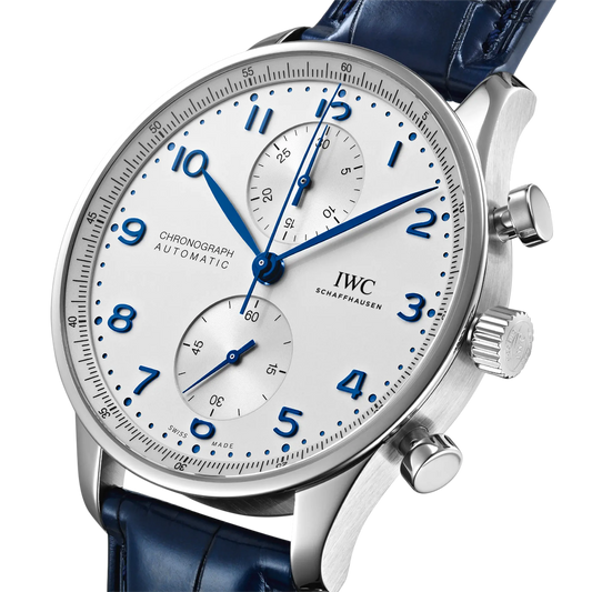 Portugieser Chronograph 41mm Leather Strap Watch