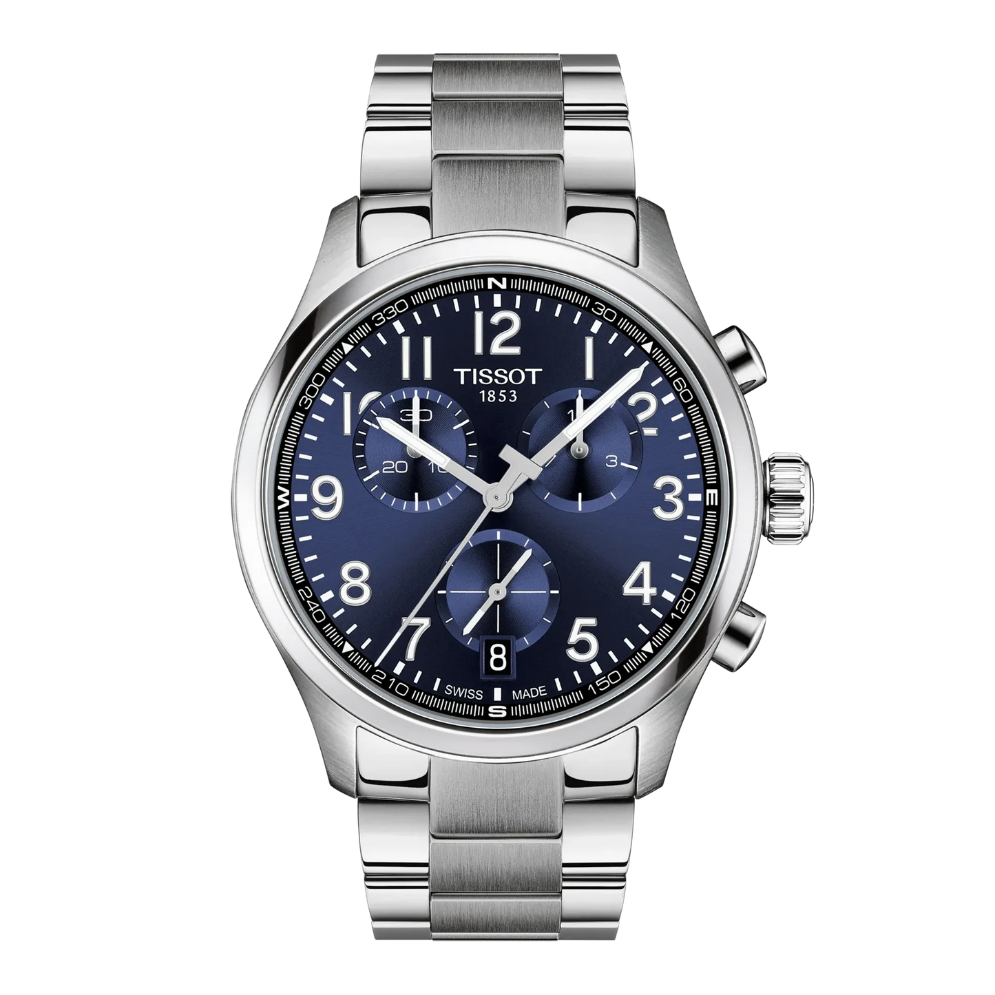 Chrono L 42mm Stainless Steel Quartz Watch