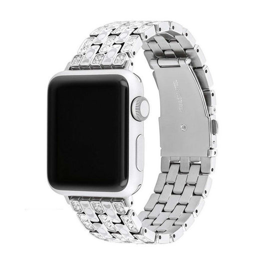 Stainless Steel Crystal Apple Watch Strap