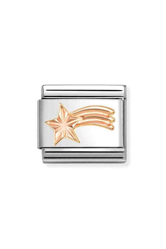 Rose Gold 'Shooting Star' Charm